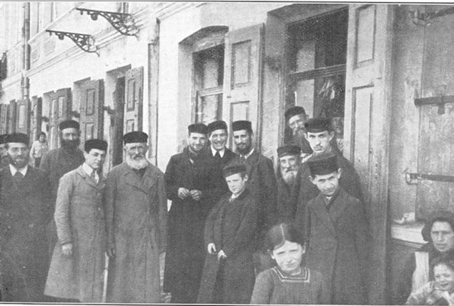 Juden in Nasielsk ca 1917